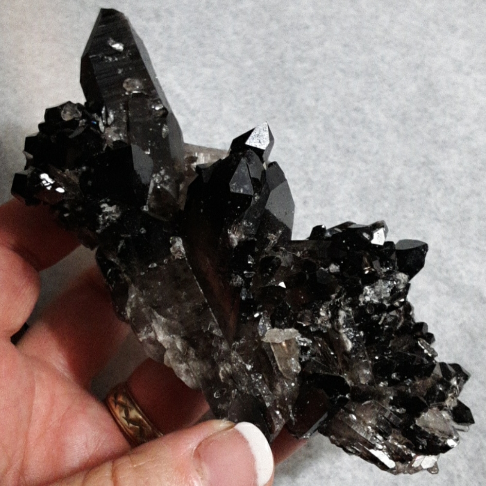💎New💎 Smoky Irradiated Quartz Crystal